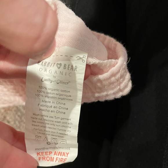 Rabbit and Bear Dress with Bloomers - Picture 2 of 5